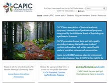 Tablet Screenshot of capic.net